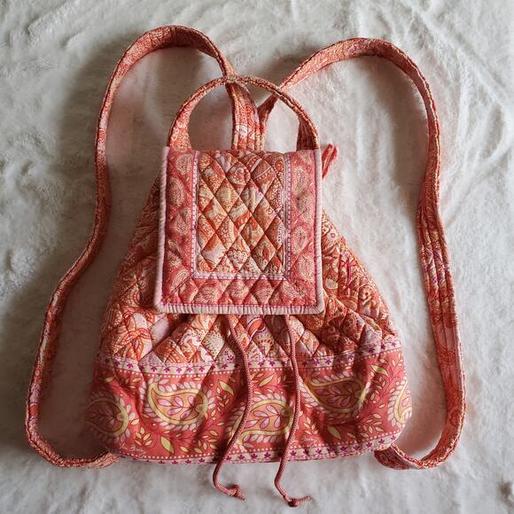 Vera Bradley Mini Backpack in Sherbet - Picture 1 of 6